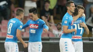 Milik and Calejon doubles gives Napoli huge win against AC Milan on a 6-goal thriller