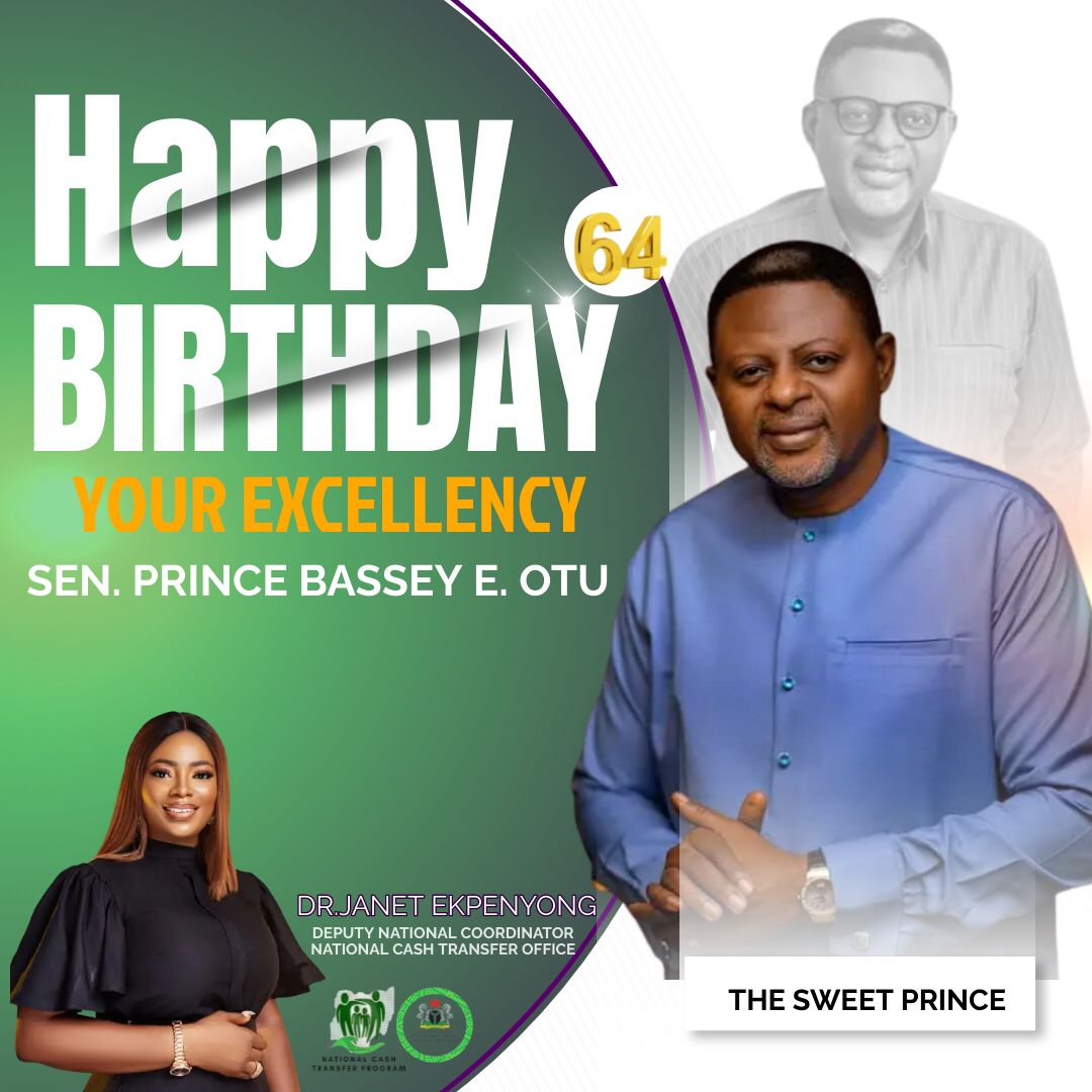 Dr Janet celebrates Cross River State Governor on His 64th Birthday