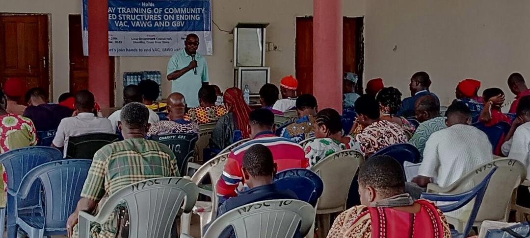 C’River Ministry of Justice, UNICEF train members of community based structures in Obanliku