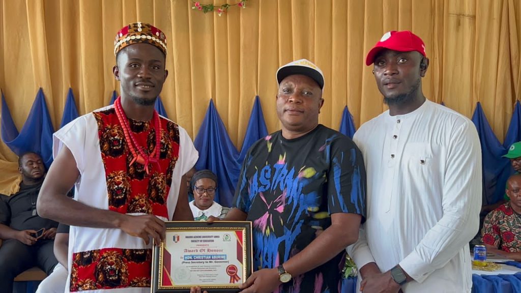 ESAN-UNIZIK honours Soludo's press secretary, commends him for being innovative