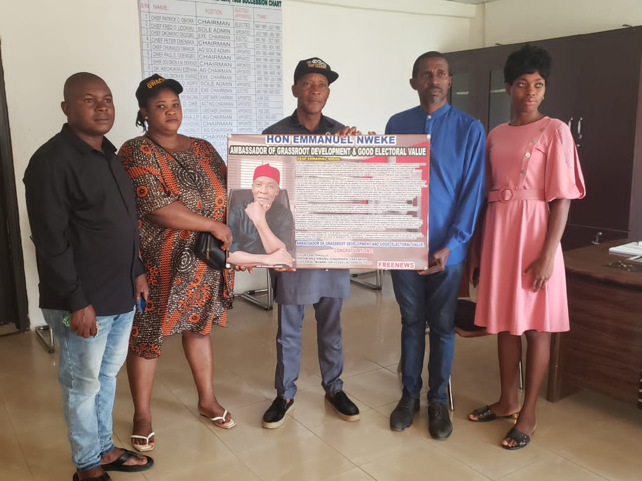 Anambra LGA’s boss bags electoral excellence, grassroot development award