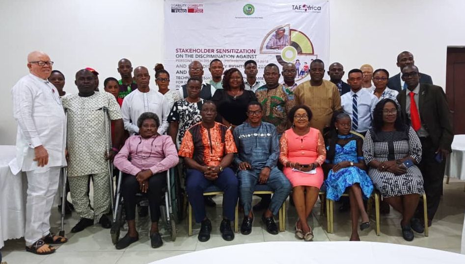 C'River: TAF Africa, Disability Rights Fund sensitize stakeholders on laws against discrimination of persons with disability