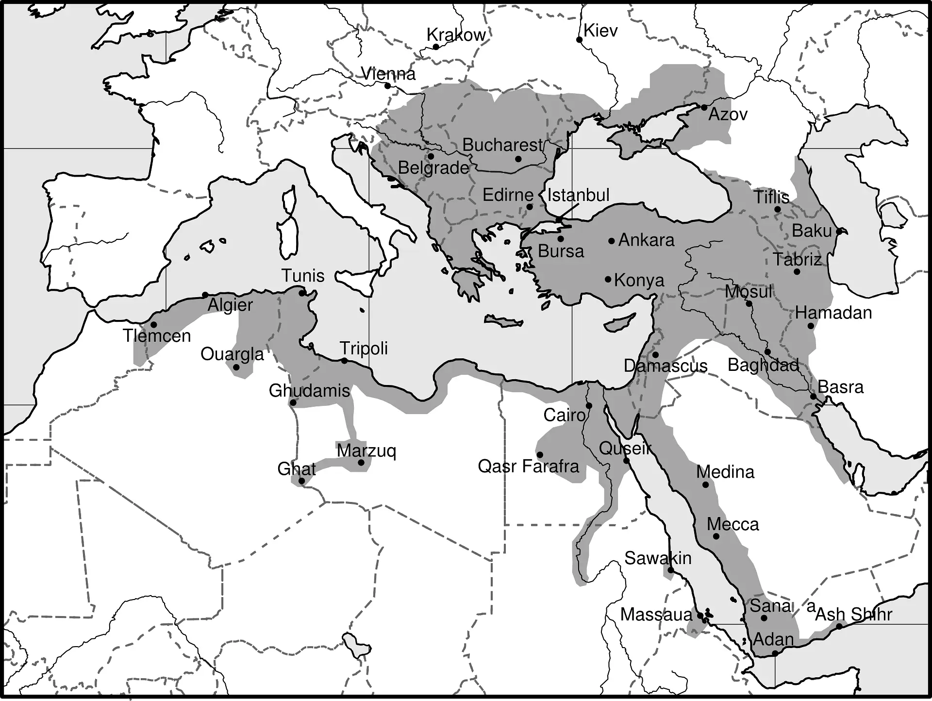 The Middle East as a “Powder Keg”