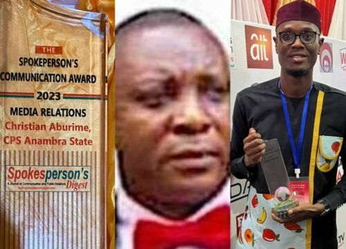 Soludo’s press secretary, Aburime, wins SCA23 award