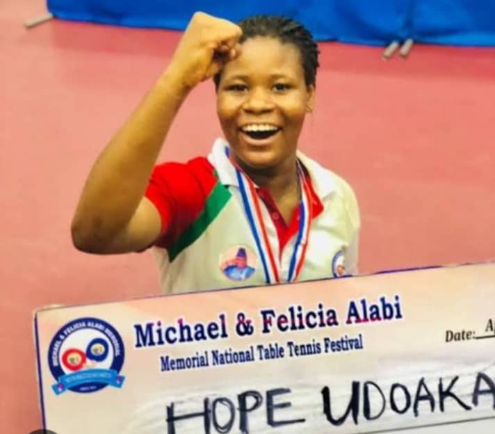 Table Tennis: I had no coach, no accommodation, says renewed hope tourney gold  medalist – The Paradise News