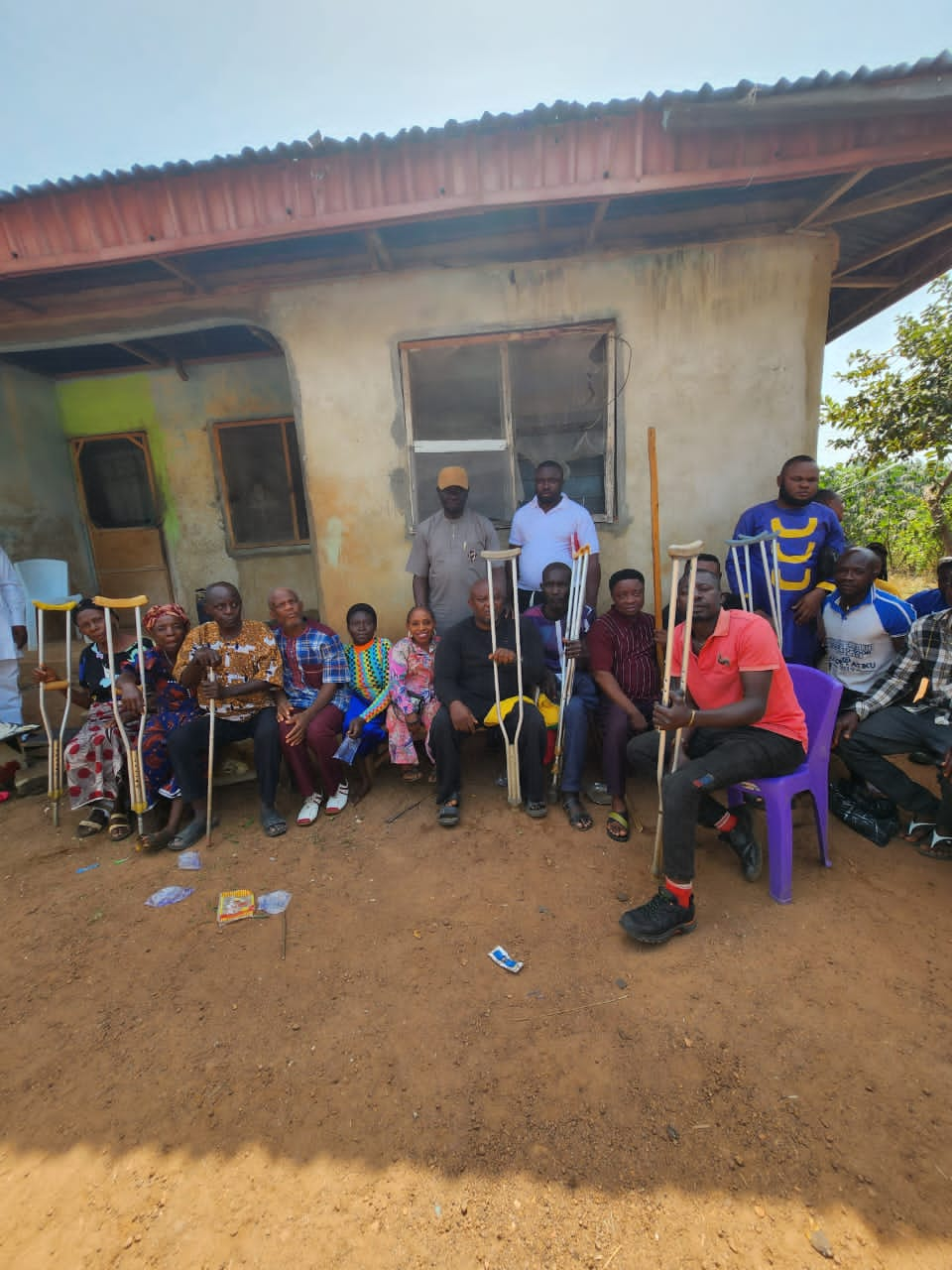 Rt Hon Hilary Bisong Celebrates Christmas With Persons Living With Disability