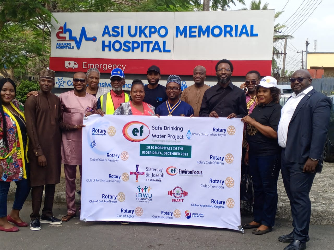 WASH: Rotary Club donates membrane-ultra-filters in 10 Niger-Delta hospitals