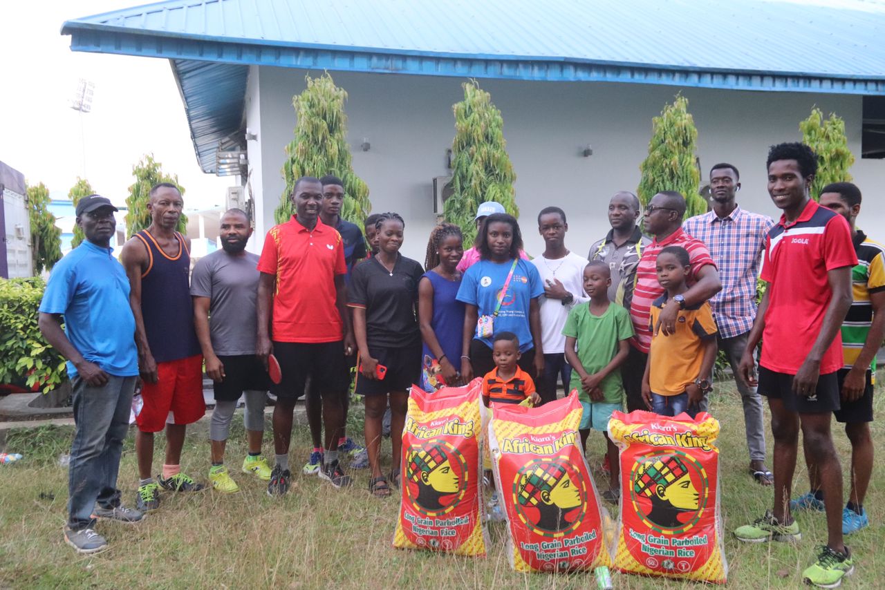 Yuletide: Canaan Table Tennis Chair Reaches Out To Players