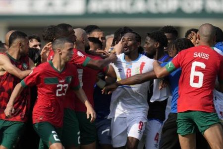 DR Congo skipper racially abused following altercation with Morocco coach