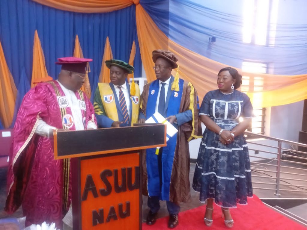 Anambra philanthropist bags UNIZIK Entrepreneurial Innovation Doctorate Degree