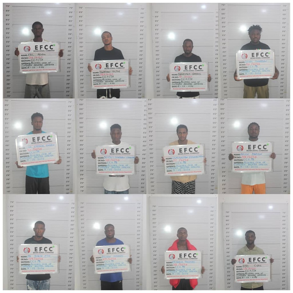 Court Jails 26 Internet Fraudsters in Benin City