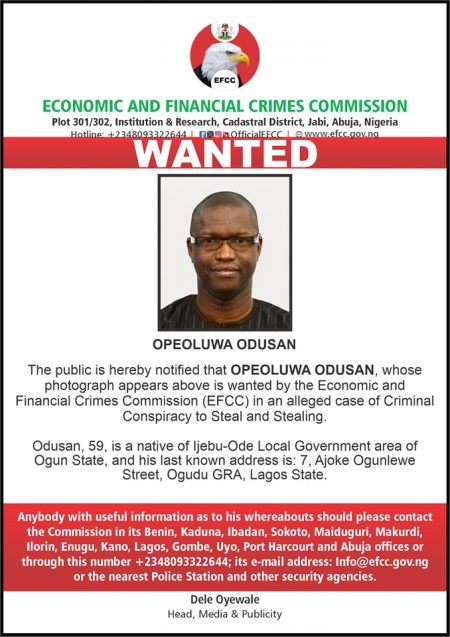 Wanted Persons in Nigeria