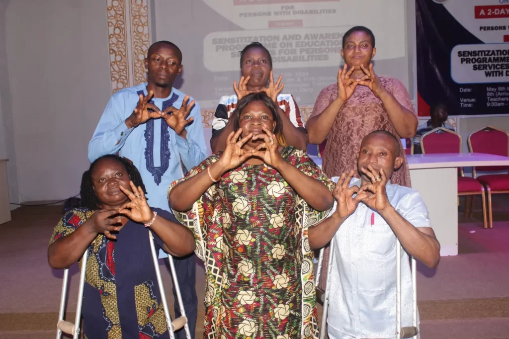 TCTI concludes 3-day sensitisation workshop for persons with disabilities in C'River