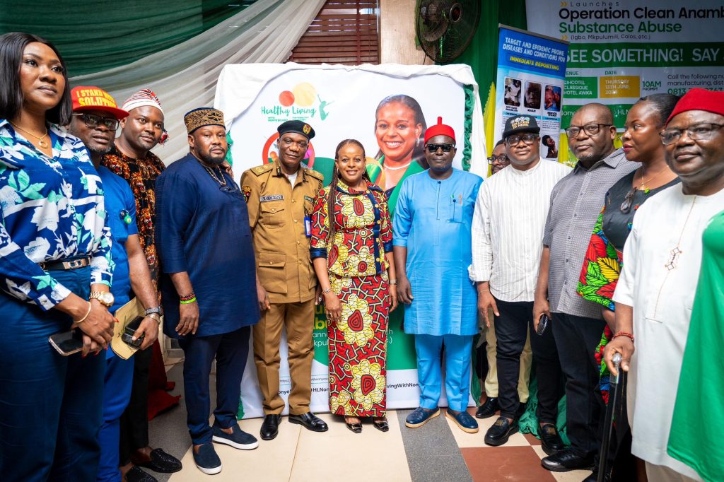 Soludo’s wife flags off operation clean Anambra of substance abuse campaign