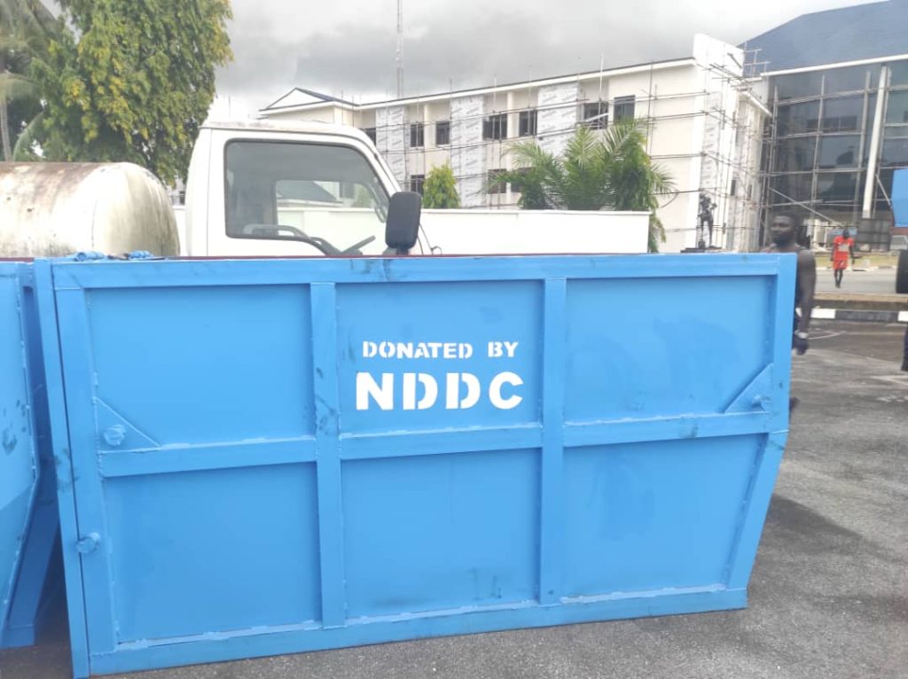 NDDC Donates Dumpsters to Cross River State Government