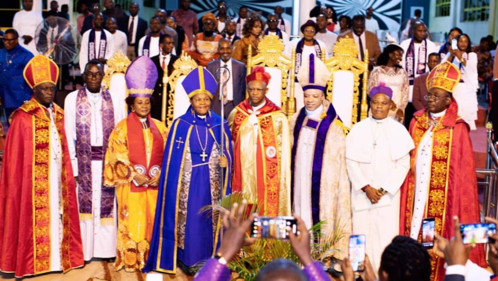 College of Bishops Consecrates Isong's Wife As  Bishop