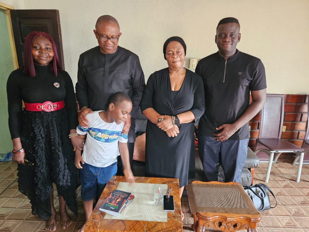 Peter Obi visits family of kidnapped Anambra Labour Party 2021 governorship candidate