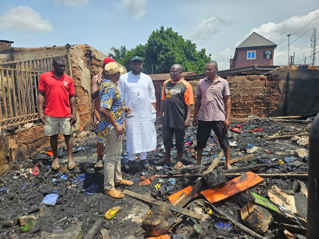 Soludo's Aide, Sympathizes With Victims Of Anambra Market Fire