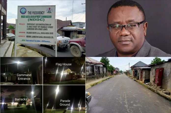 Orok Duke shines as NUJ applauds NDDC for rehabilitating roads, installing solar lights in Calabar