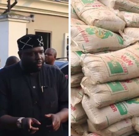 Senator Asuquo Ekpenyong Facilitates Distribution of Fertilizers to Farmers in C'River South