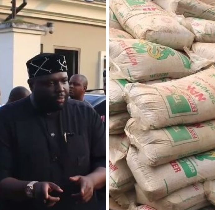 Senator Asuquo Ekpenyong Facilitates Distribution of Fertilizers to Farmers in C’River South