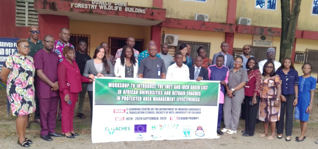 BIOPAMA concludes IMET training workshop for academics, students in Nigerian universities