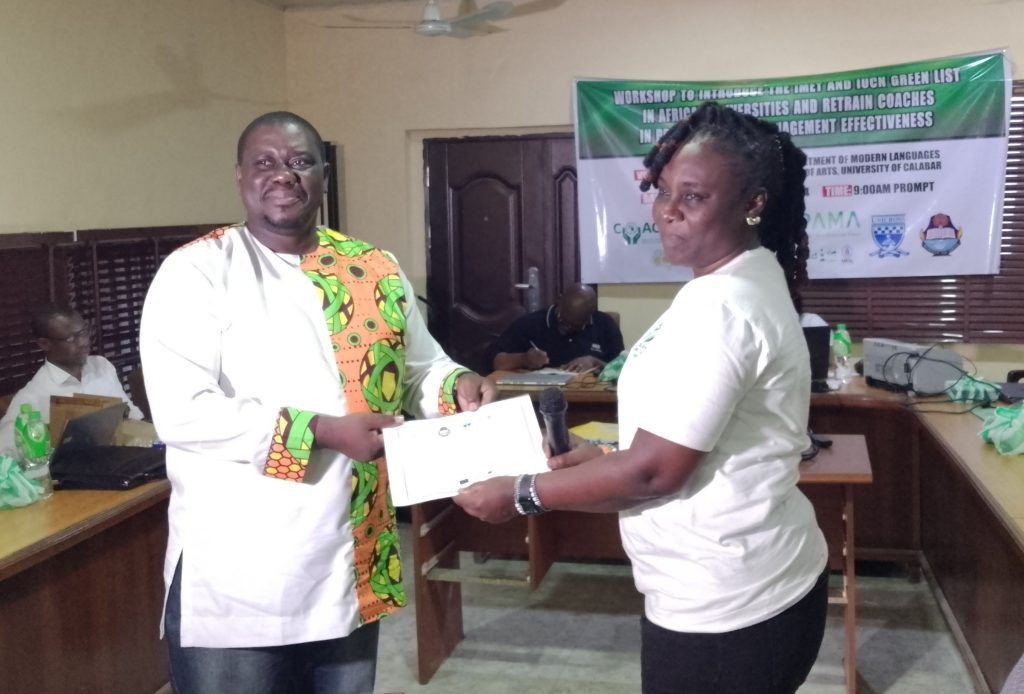 BIOPAMA concludes IMET training workshop for academics, students in Nigerian universities