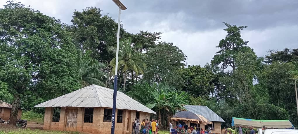 Solar Street Lights Installed at Basan-Mbube, Ogoja LGA: Chief Orok Duke Secures NDDC Intervention