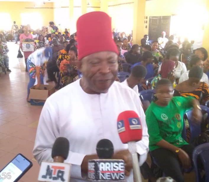 Senator Umeh Awards Scholarships to 223 Students in Anambra