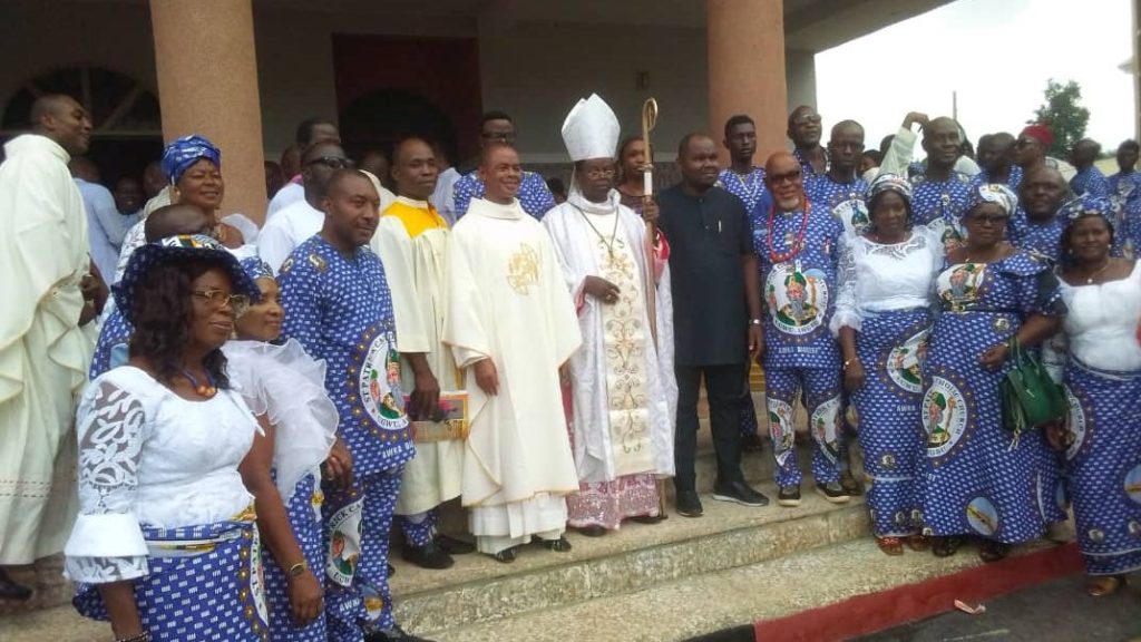 Ugwu-awgbu Community Dedicates Catholic Church Build For 29-Years