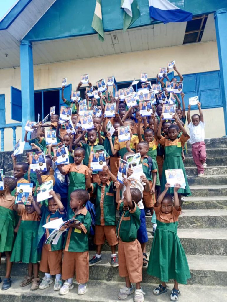 Gov Otu @ 65: CRIRS celebrates with children, distributes study materials