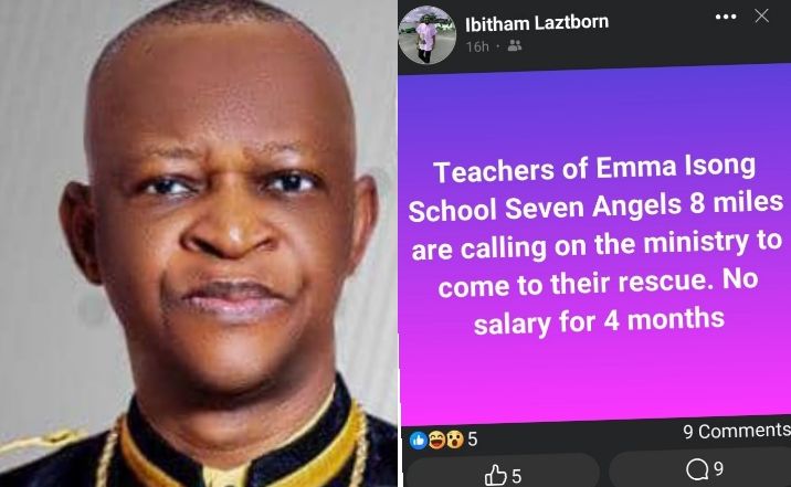 Bishop Isong Refutes Allegation of  Owing Teachers of Seven Angels Schools  Four Months Salaries