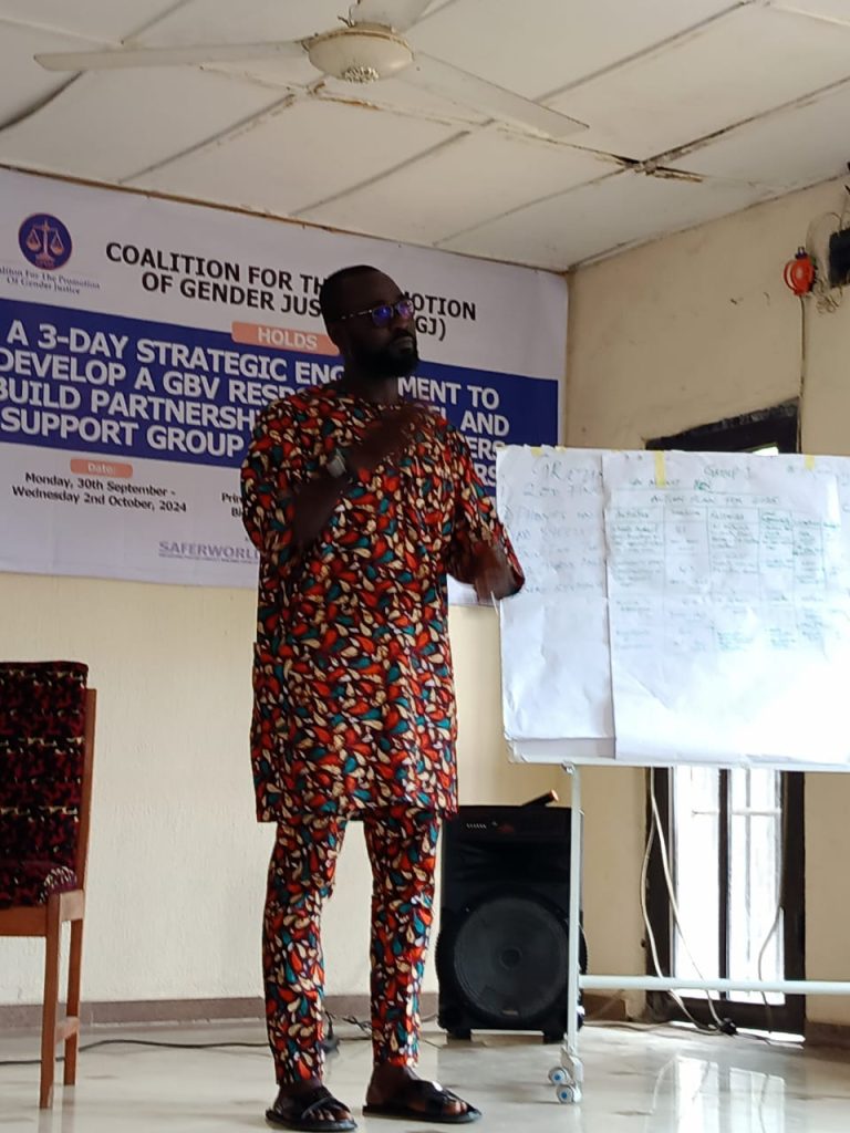 Coalition for Gender Justice concludes 3-day workshop on GBV in C'River