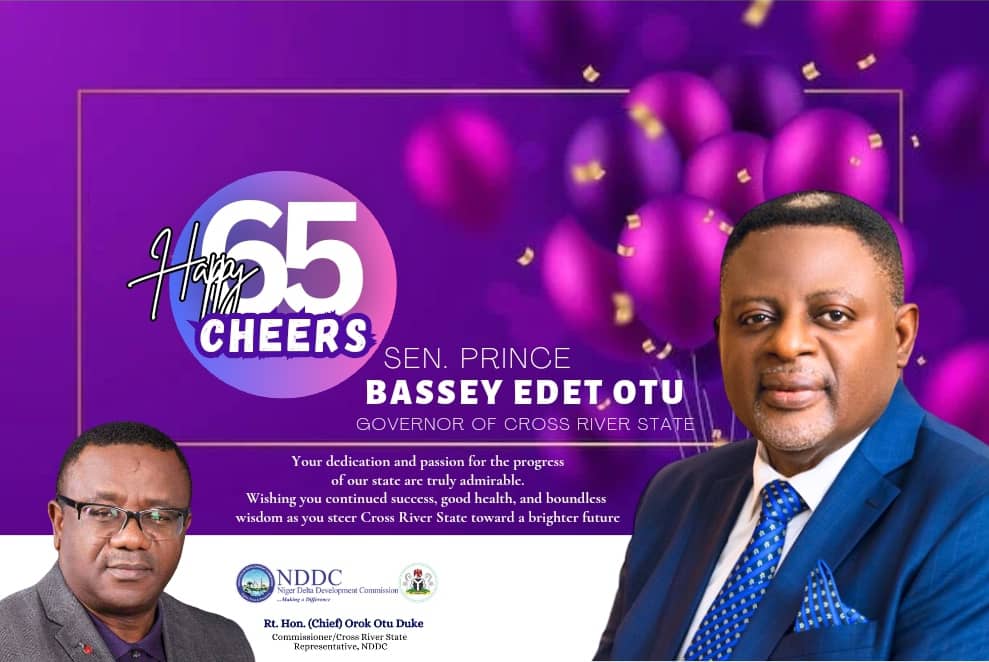 Rt Hon Orok Duke Felicitates Governor Bassey Otu On His Birthday