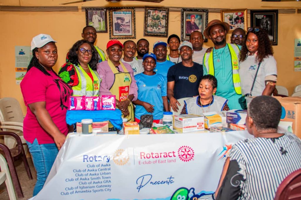 2024 Rotary Family Health Day: Awka axis under Anambra Zone, District 9142 offers free medical services to residents