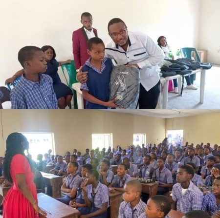 GSS Akim Class of 2008 Hosts Back to School Mentorship and Donation Project