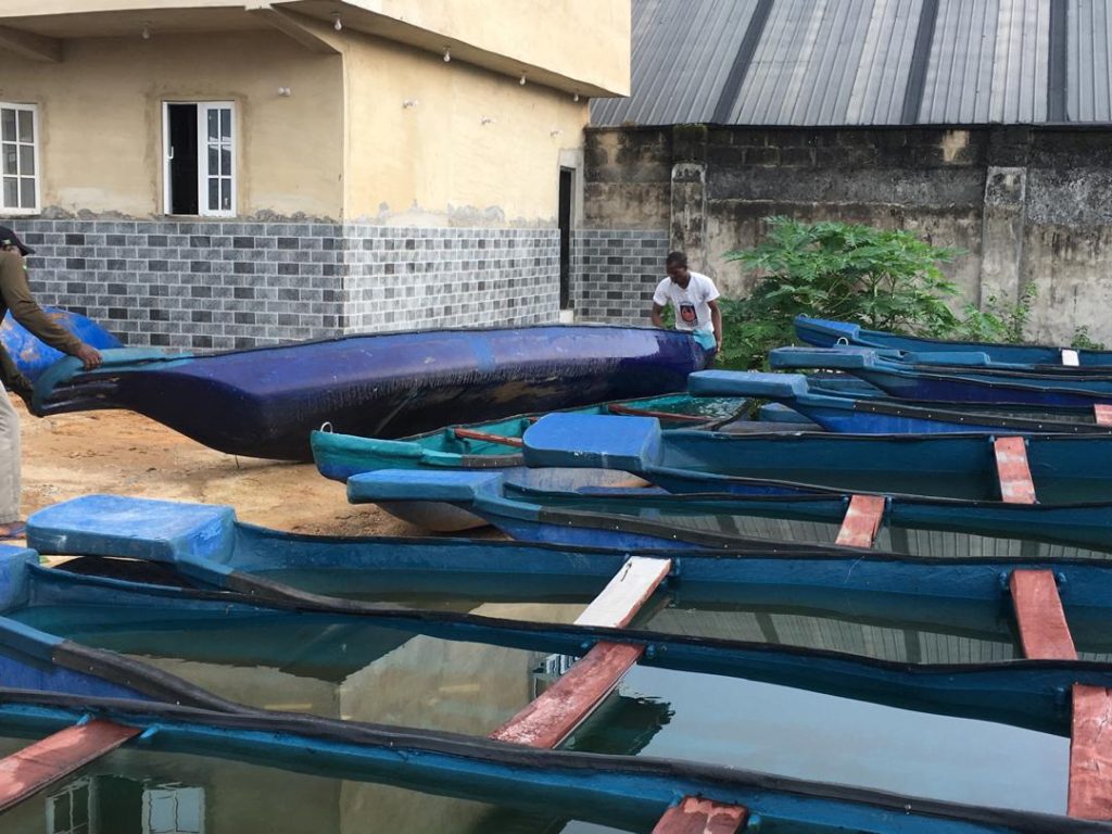 NDDC distributes boats to flood victims in riverine communities in Cross River