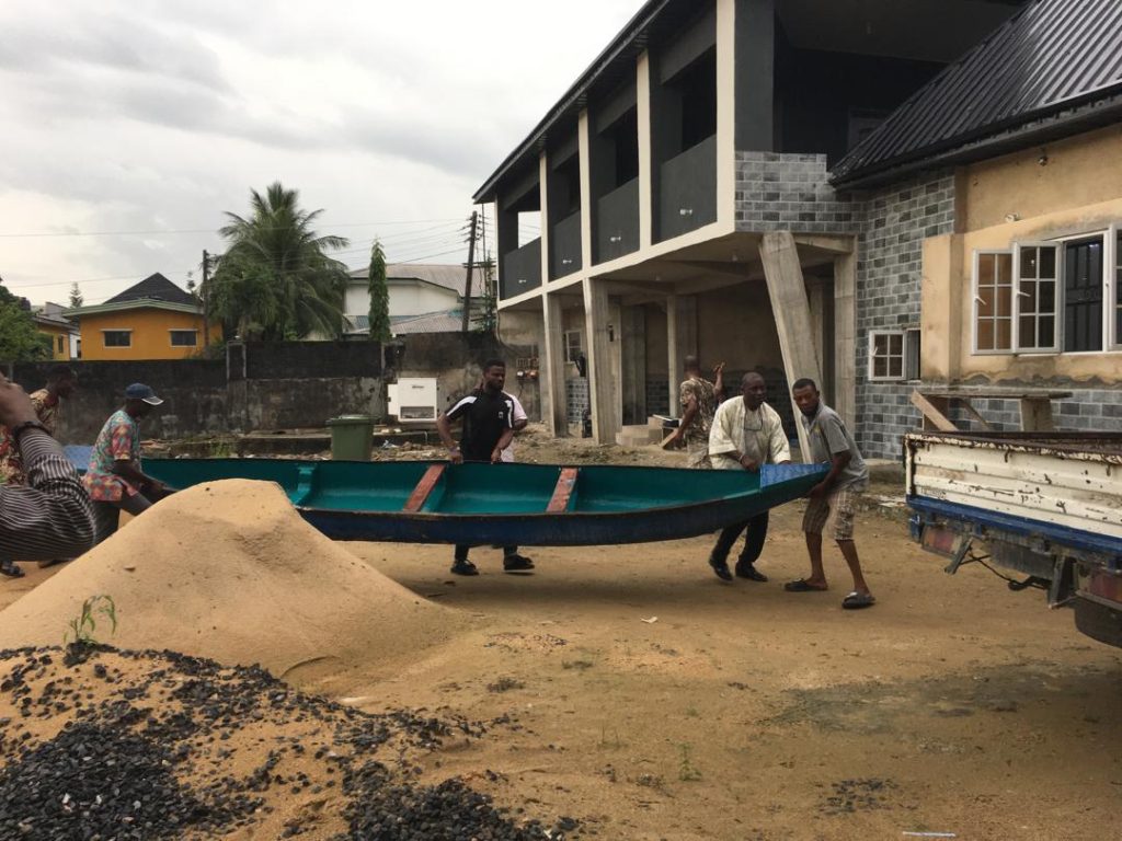 NDDC distributes boats to flood victims in riverine communities in Cross River