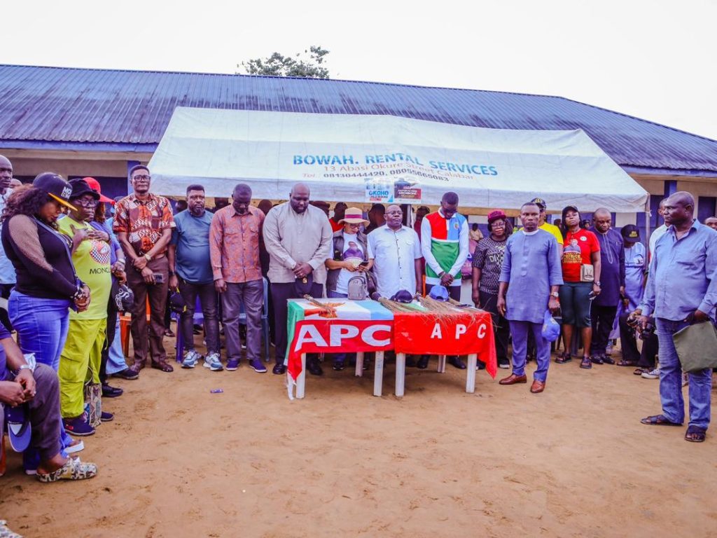 Senator Asuquo Ekpenyong Rallies Support for Cross River South APC Candidates Ahead of Local Government Elections