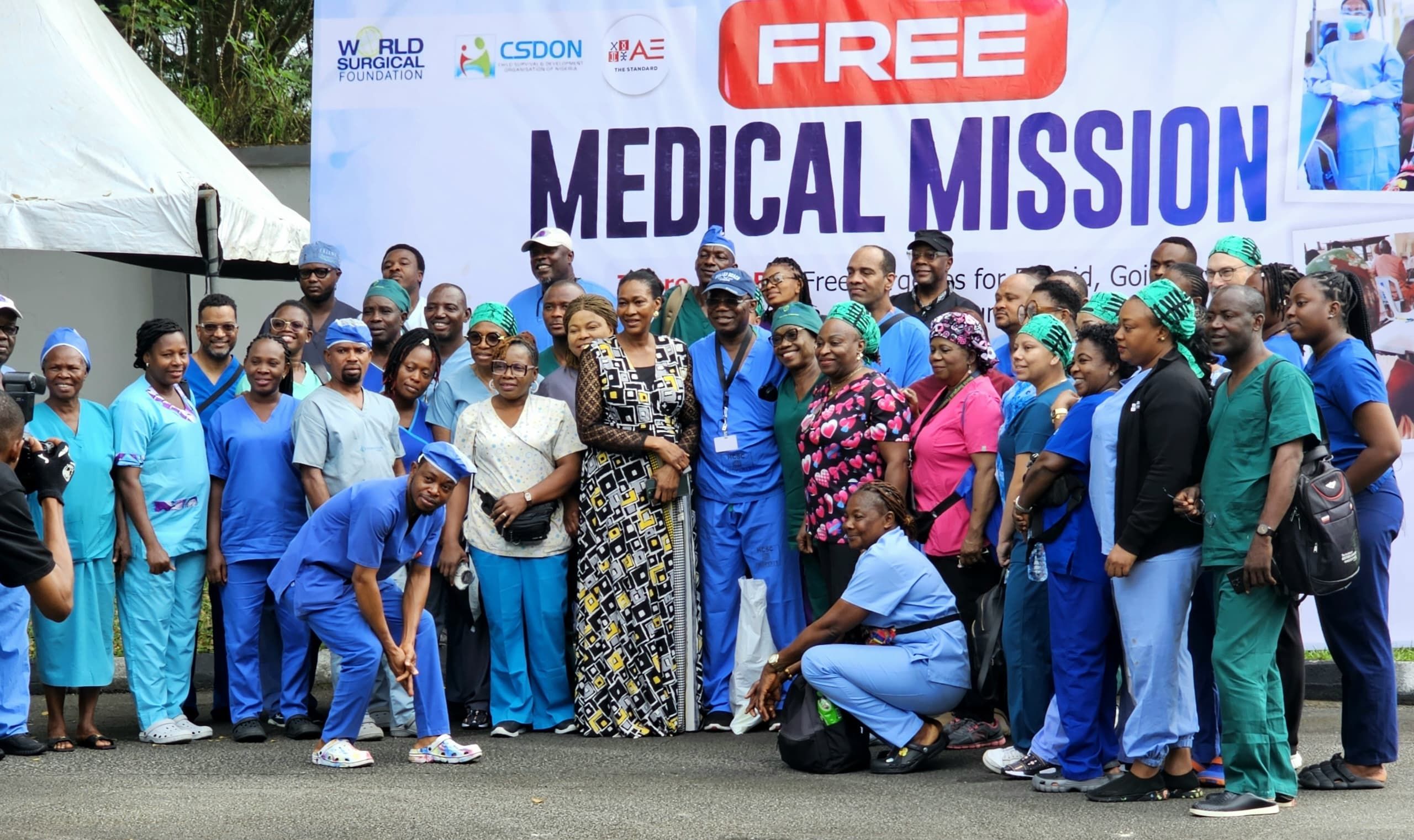 Senator Asuquo Ekpenyong Facilitates 202 Free Surgeries in CSDON/WSF Medical Outreach