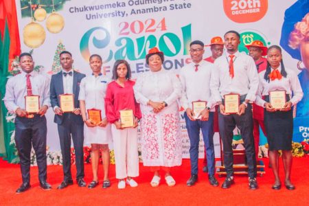 Ojukwu Varsity honours staff, students, others with hardworking awards