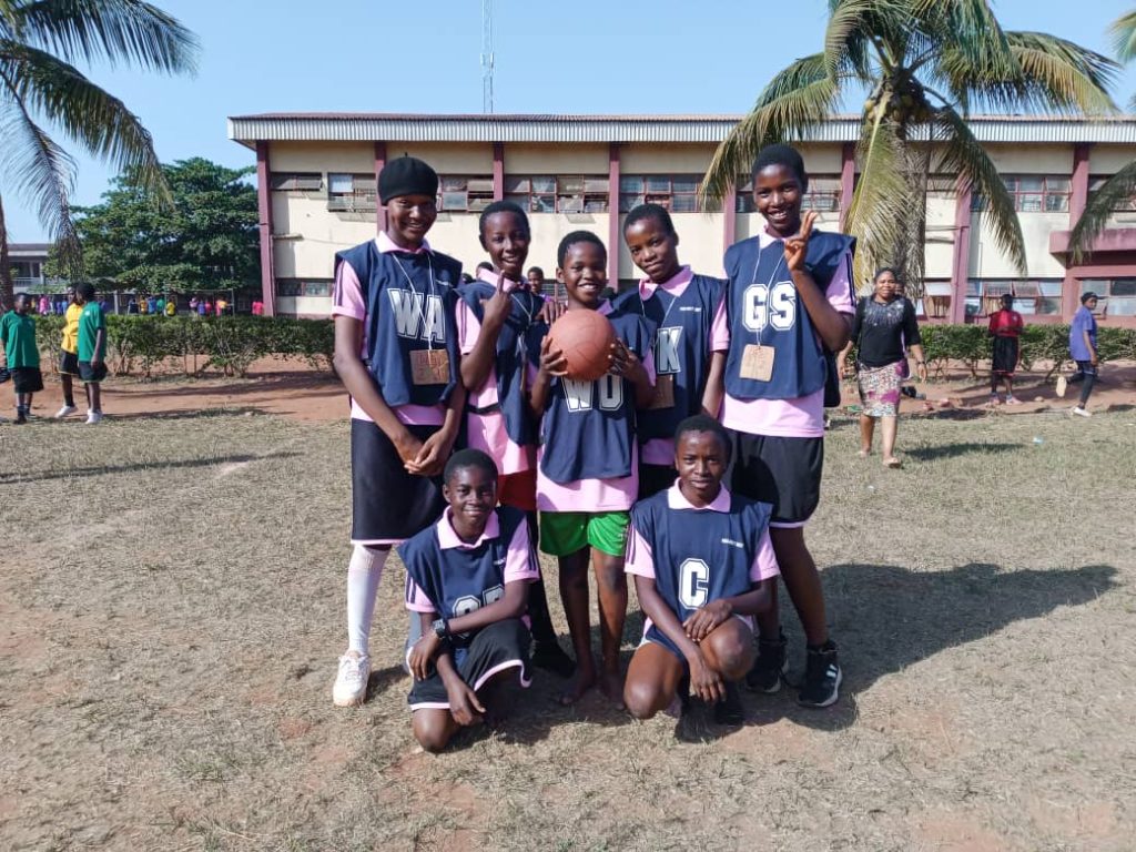 Netballers spice up UNN Secondary School inter-house sports event