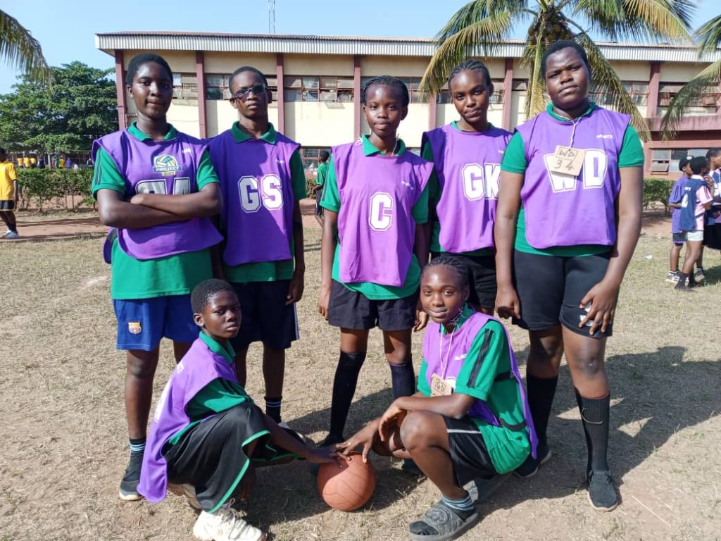 Netballers spice up UNN Secondary School inter-house sports event