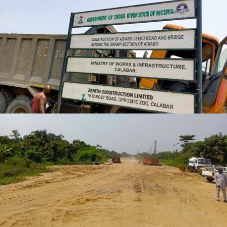 C’River Govt accelerates work on Adiabo-Ikoneto road abandoned by FG 33 years ago