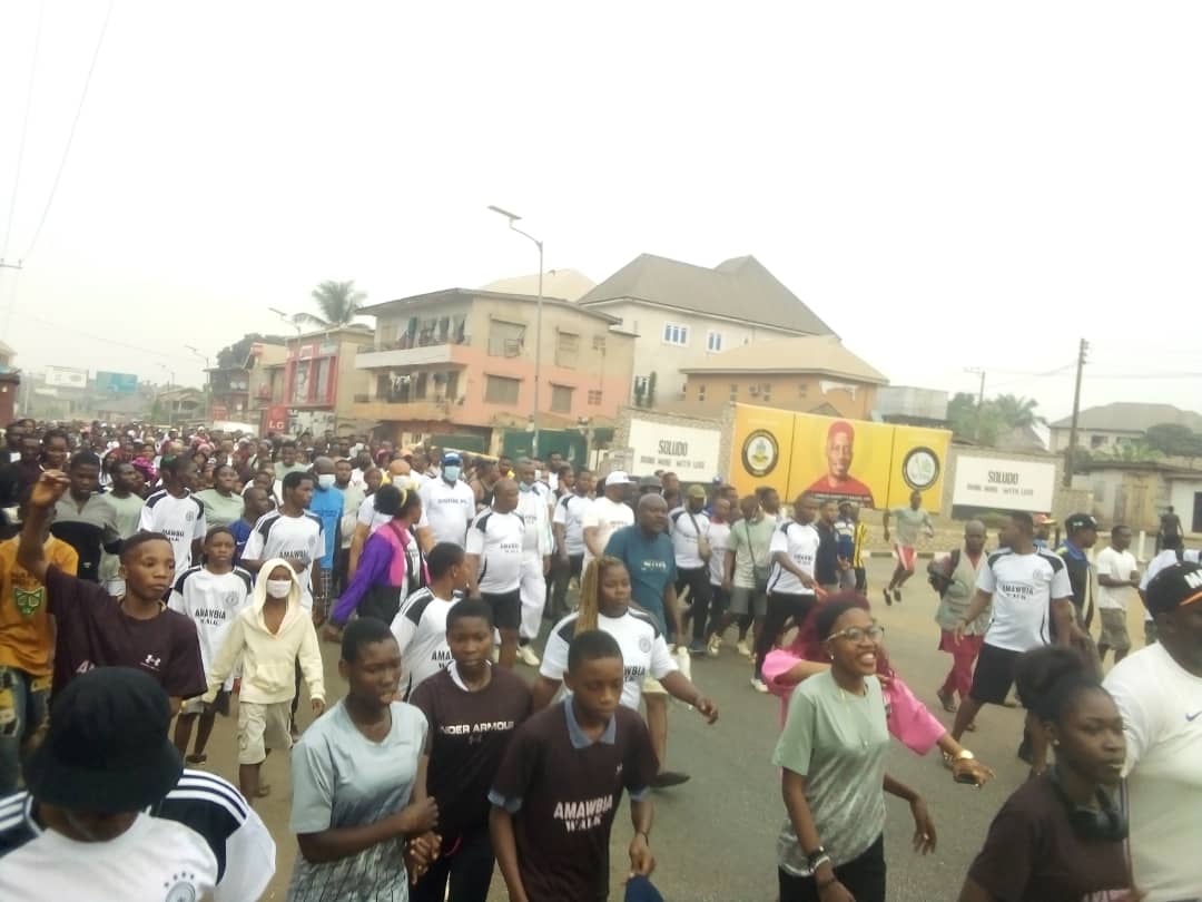 Anambra Deputy Speaker Advocates Regular Walk Exercise for Healthy Living