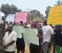 Youths protest bad leadership in Anambra community