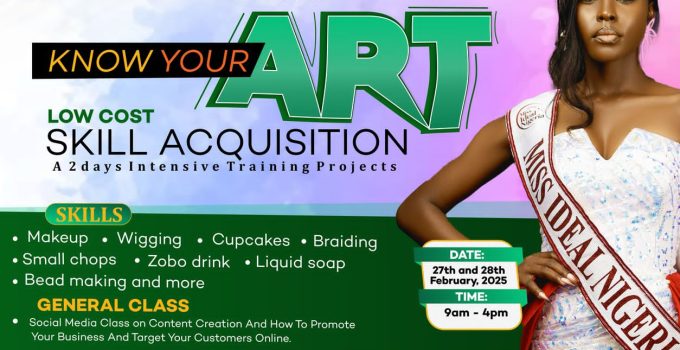 Miss Ideal Nigeria Partners Harvesters Church to Empower Young Nigerians Through Skill Acquisition