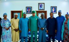 Gov Otu Receives NEWMAP-EIB Team, Pledges  Full Support To Combat Gully Erosion In C’River