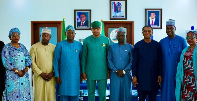 Gov Otu Receives NEWMAP-EIB Team, Pledges  Full Support To Combat Gully Erosion In C’River