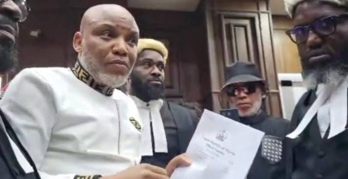 Continued trial of Nnamdi Kanu, a collective trial of Ndigbo-Ohaneze youth